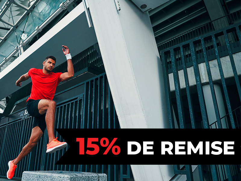 15% sur le rayon running