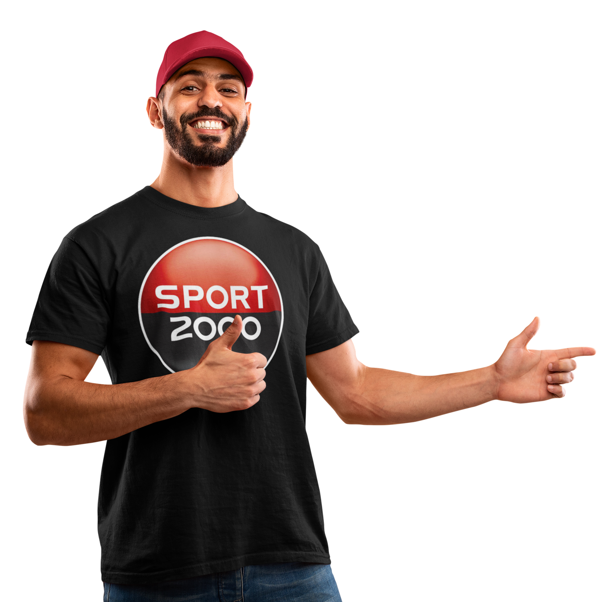 t shirt mockup of a happy bearded man pointing at something m28840 r el2